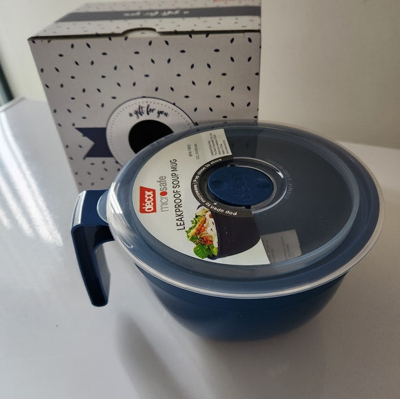 Decor 34 oz Leakproof Microwave Mug w/ Gift Box - Picture 1 of 7